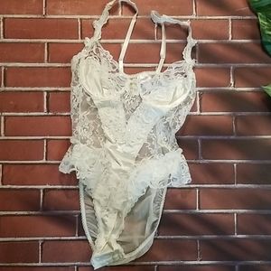 Vintage Frederick's of Hollywood body suit sz med